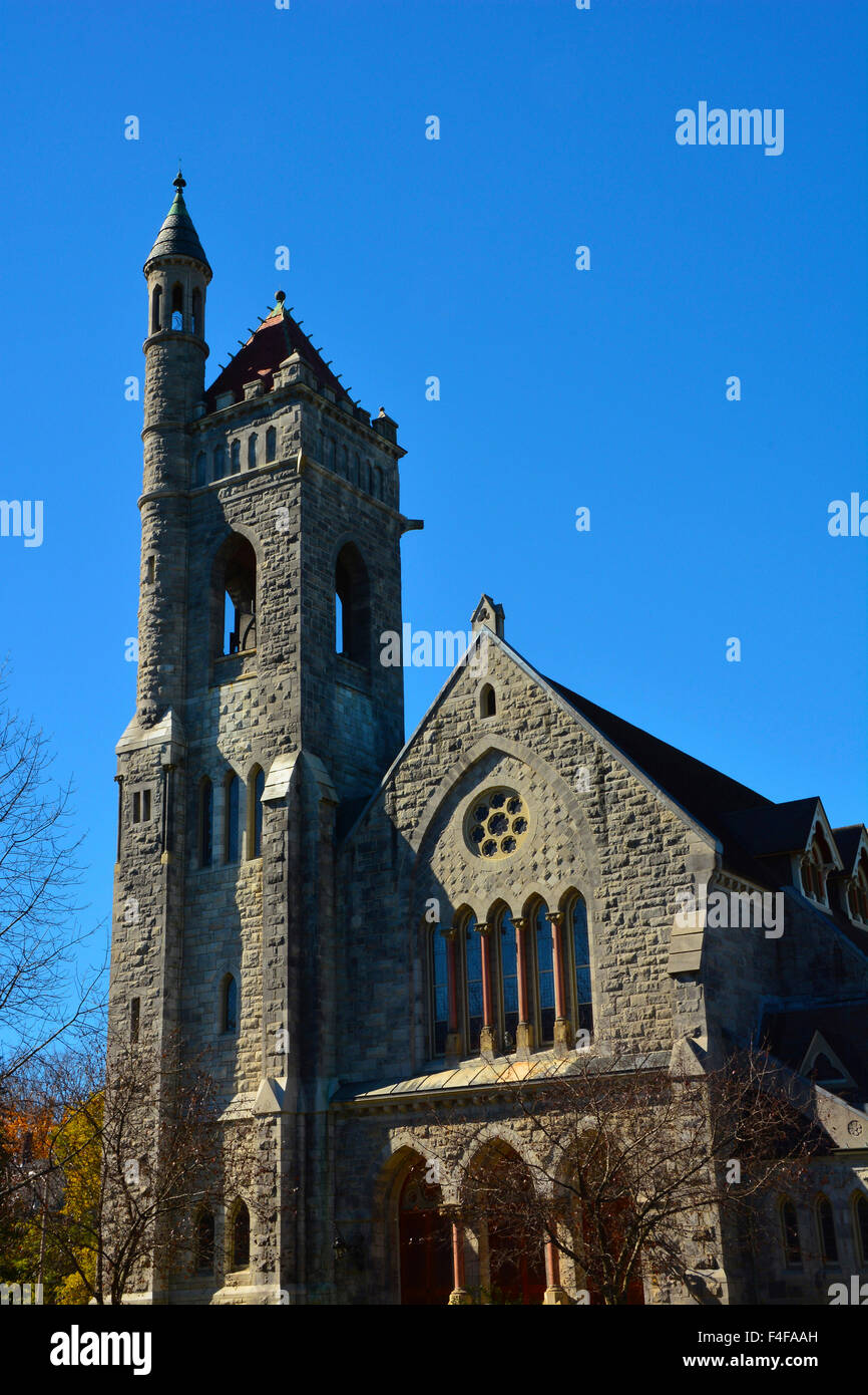 North Congregational Church, St. Johnsbury, Vermont, USA Stock Photo ...