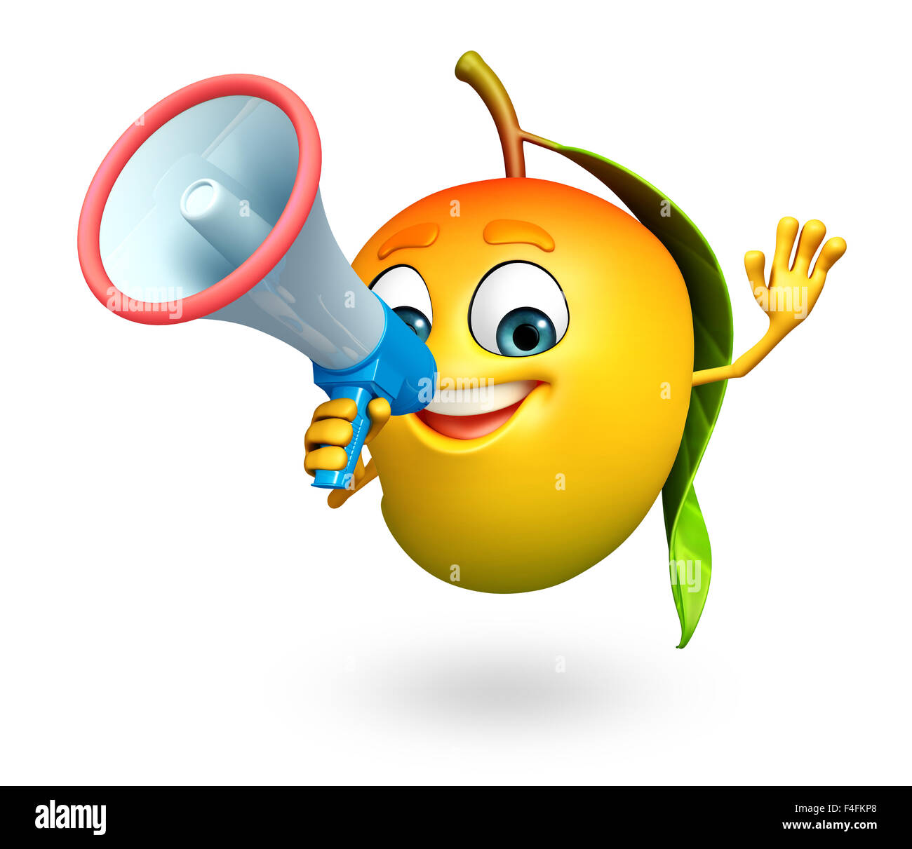 Humanized Mango 3d rendered illustration of mango cartoon character Stock Photo - Alamy