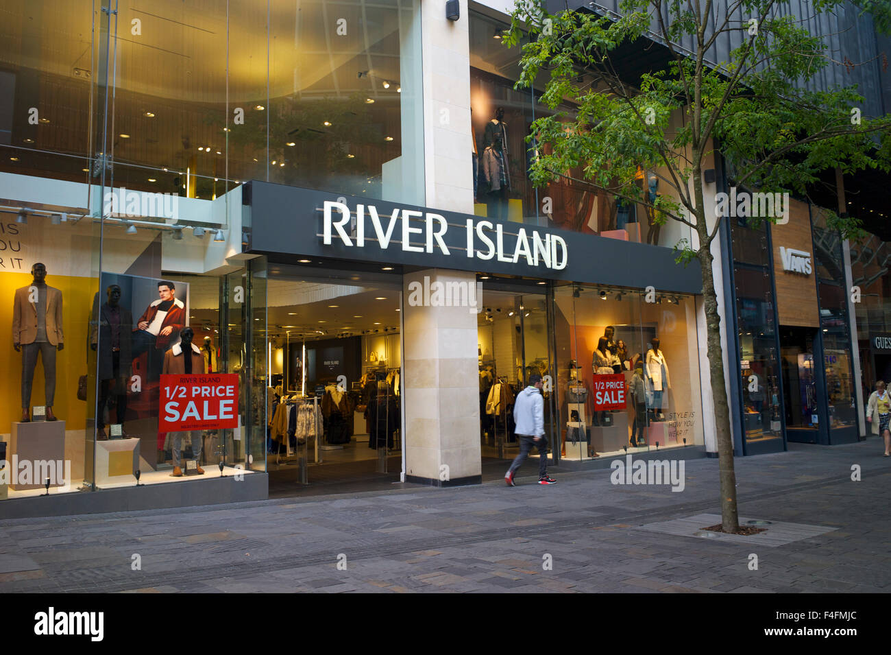 River island clothing shop store hires stock photography and images