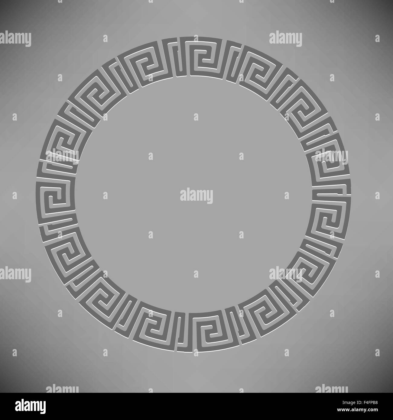 Greek Ornamenal Frame Stock Vector Image & Art - Alamy