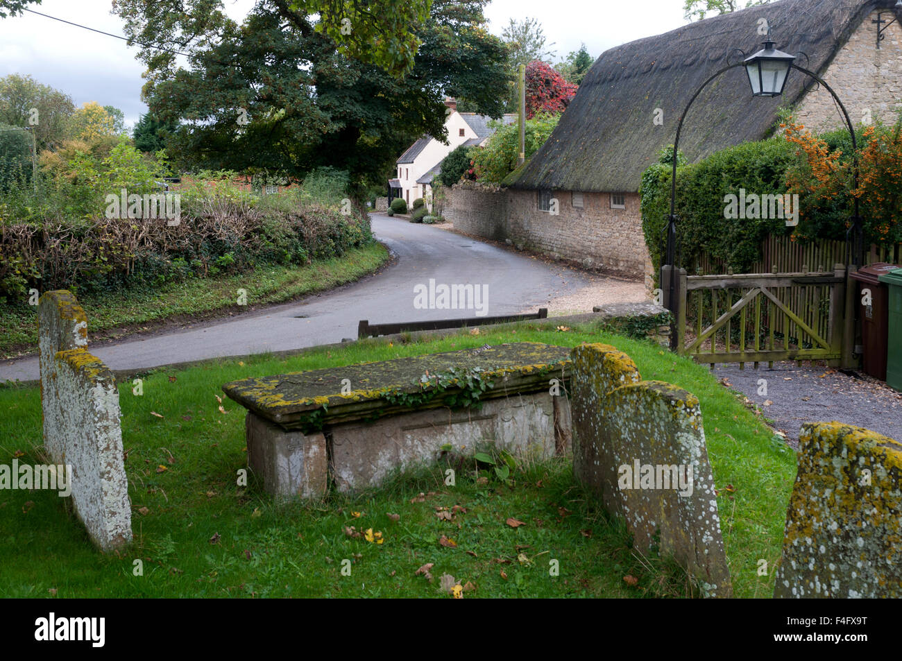 Churchyard Rillington View from the churchyard, Lillingstone Lovell, Buckinghamshire, England ...