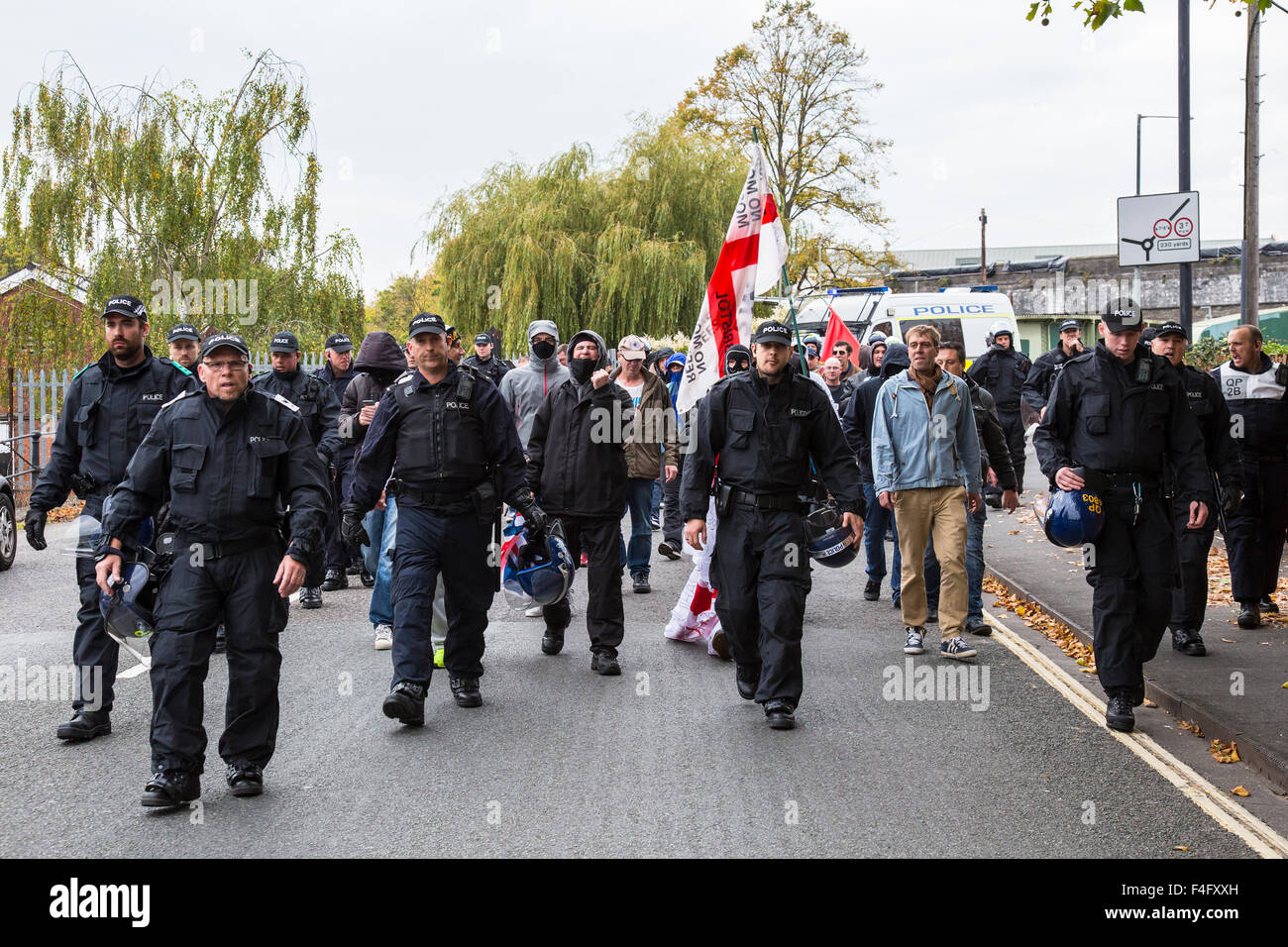 Bristol, UK. 17th October, 2015. A march was held in Bristol by the ...