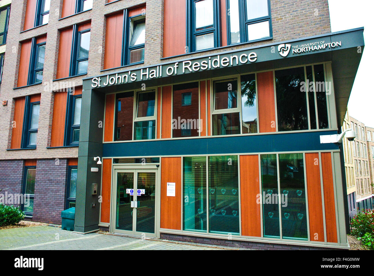 Students Halls of residence St Johns Northampton University Stock Photo ...