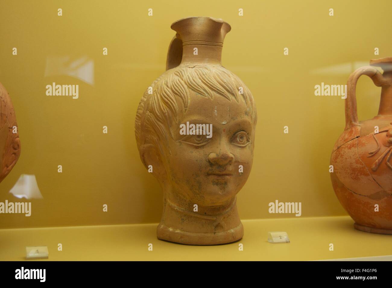 Ancient Greek pottery museum culture clay craft Stock Photo Alamy