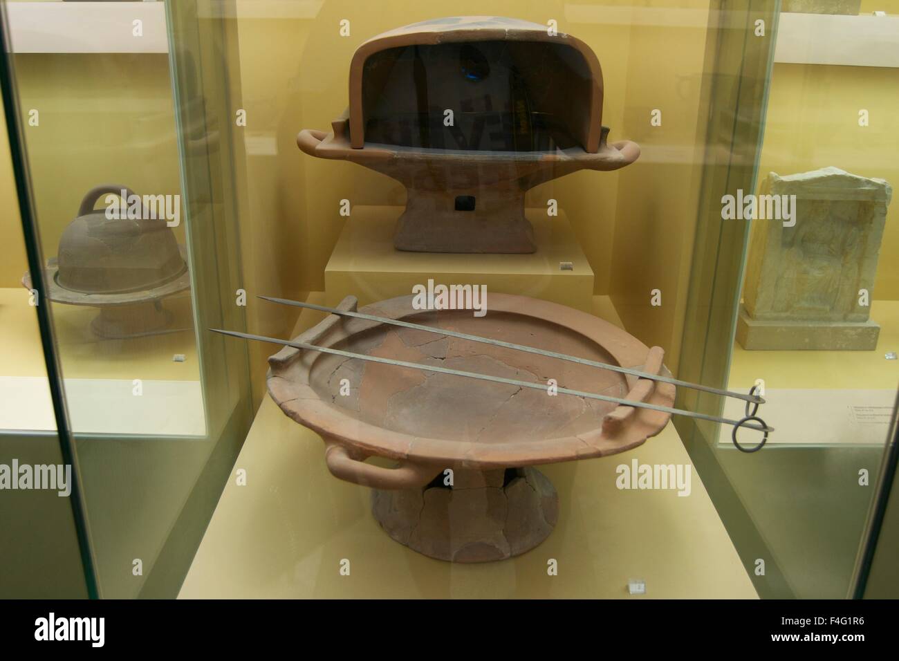 Ancient Greek pottery museum culture clay craft Stock Photo Alamy