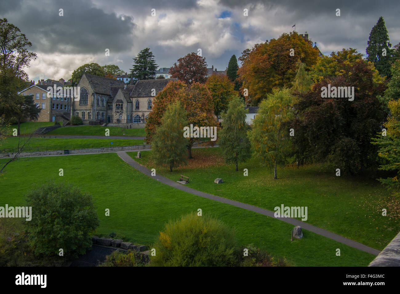 Richmond, Richmondshire, North Yorkshire, England. Stock Photo