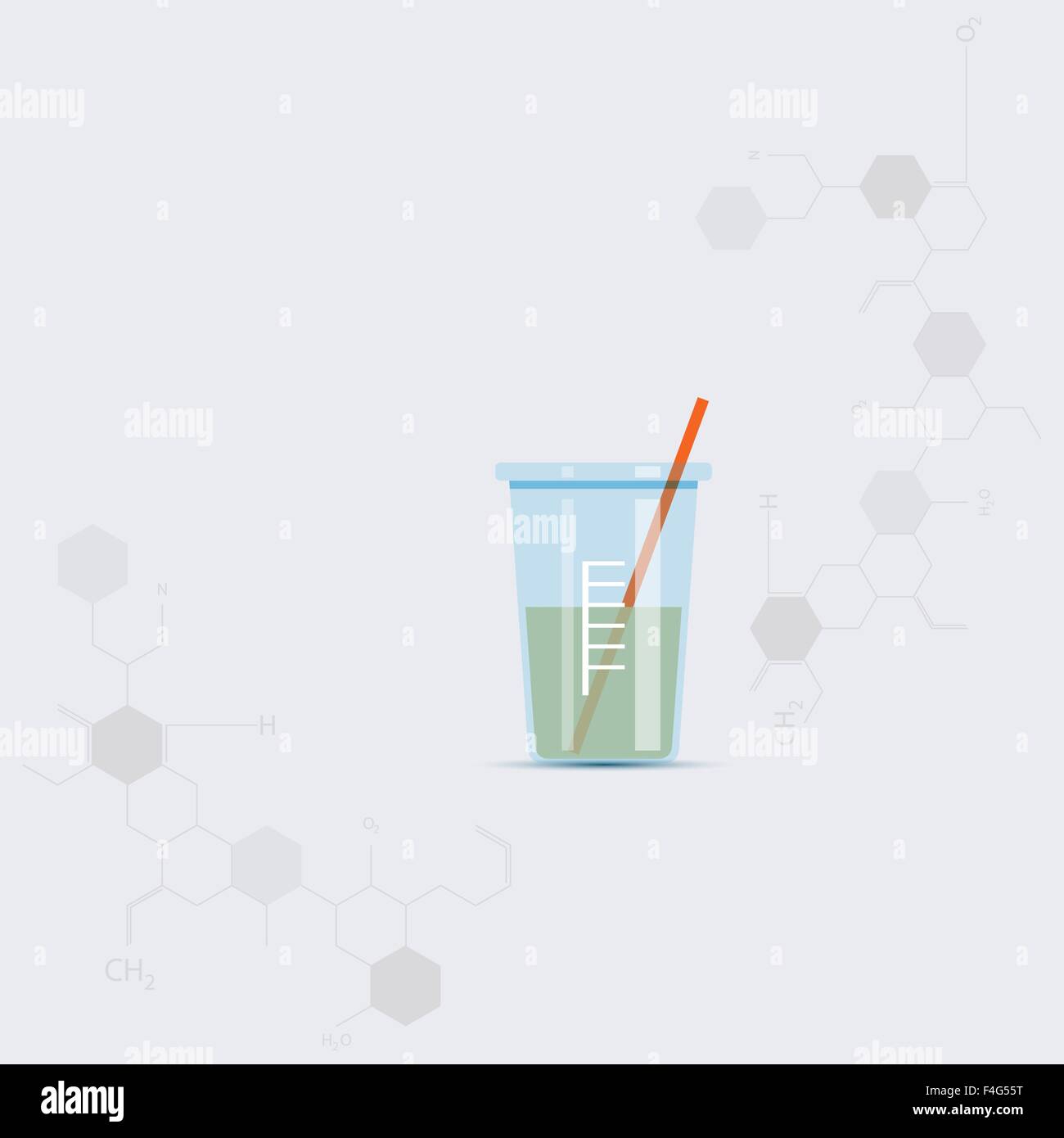 Test glass picture Stock Vector Image & Art - Alamy