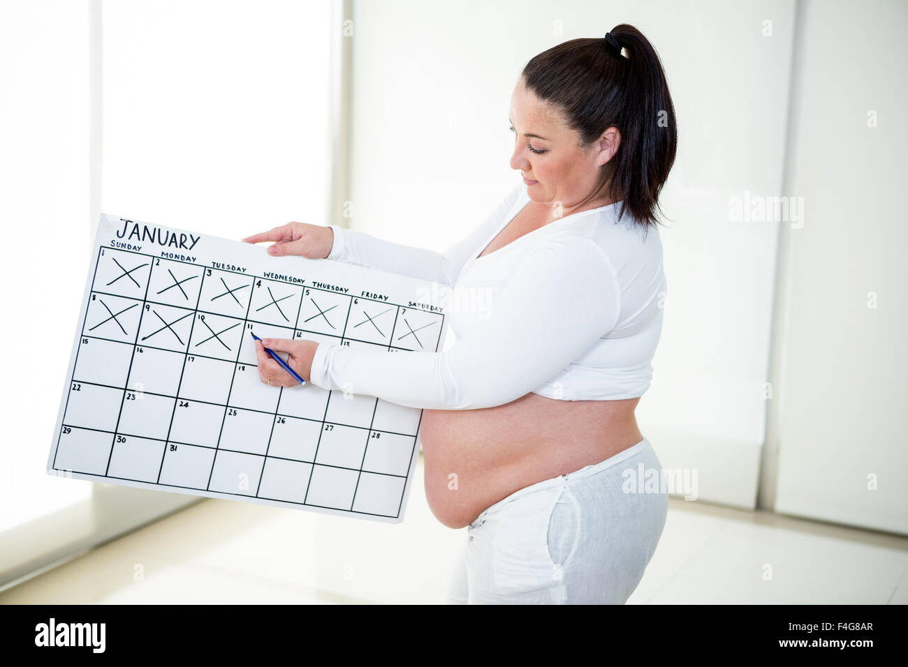 Pregnant calendar hires stock photography and images Alamy