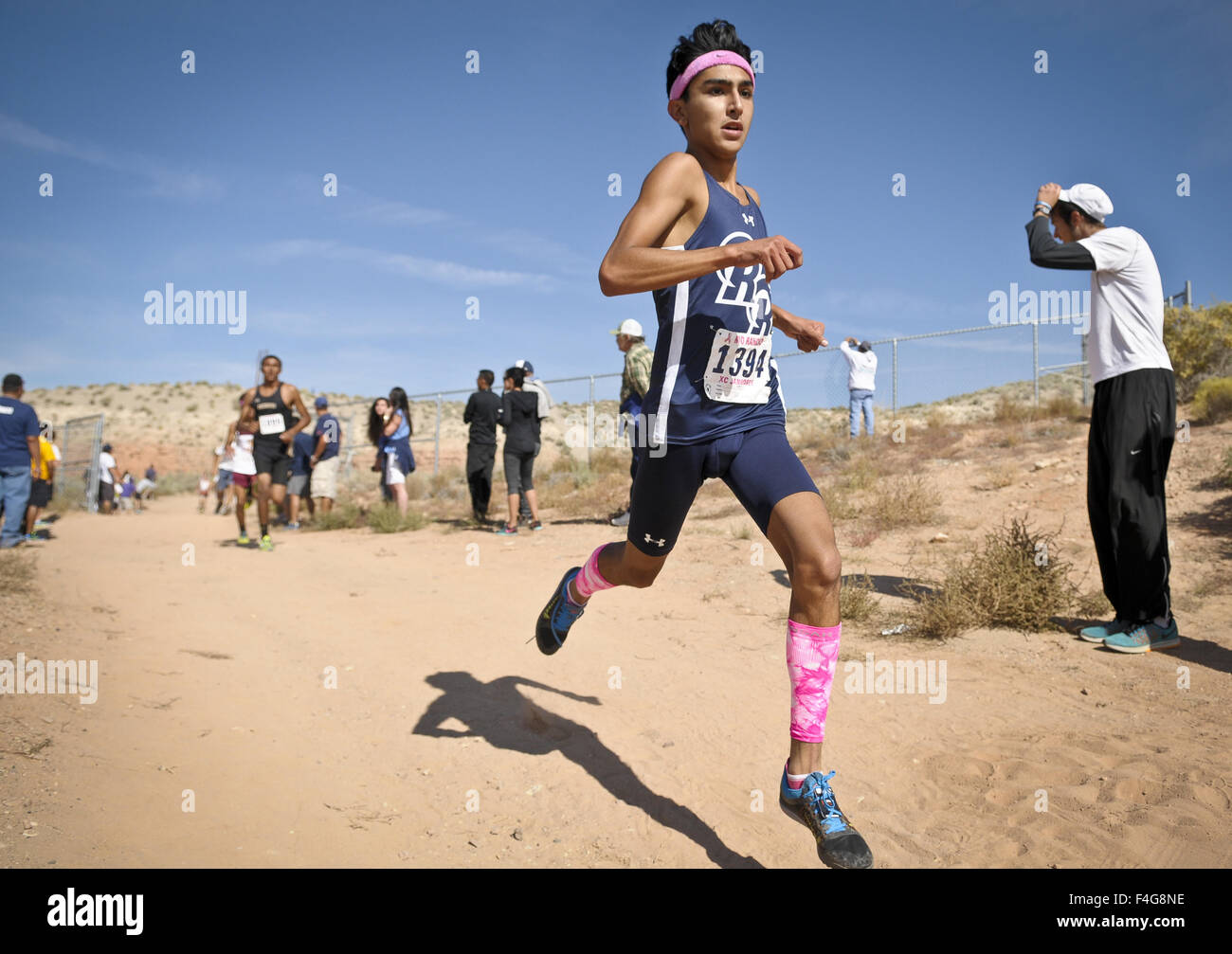Albuquerque, NM, USA. 17th Oct, 2015. 101715.Rio Rancho's Devin Paredes ...