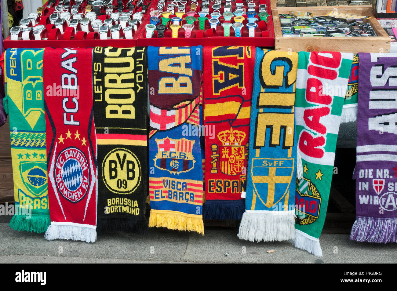 Soccer scarves hi-res stock photography and images - Alamy