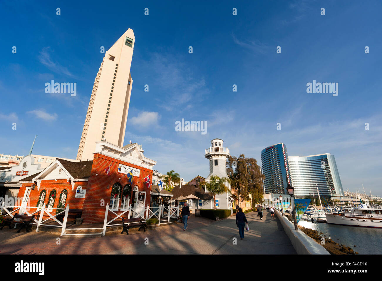 Seaport Village, San Diego, California, USA Stock Photo Alamy