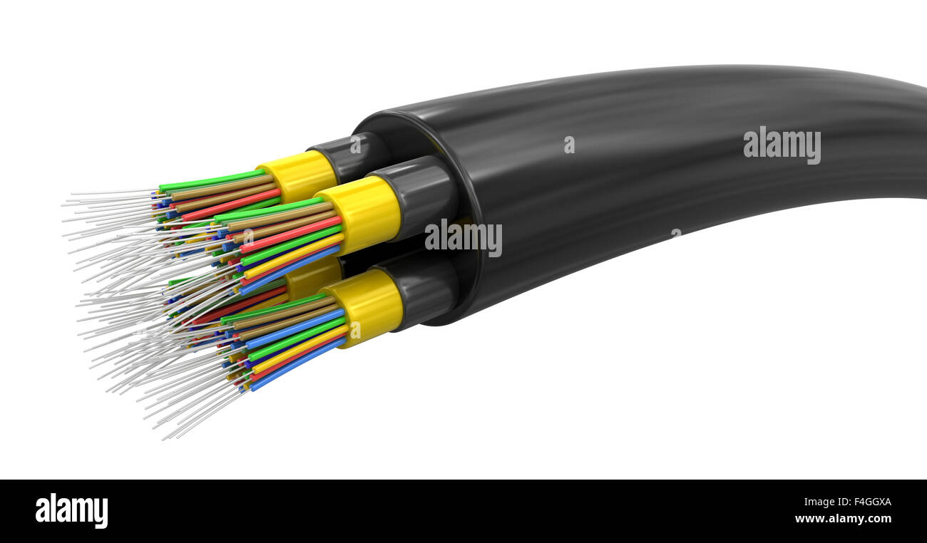 Fiber optic cable Cut Out Stock Images & Pictures Alamy