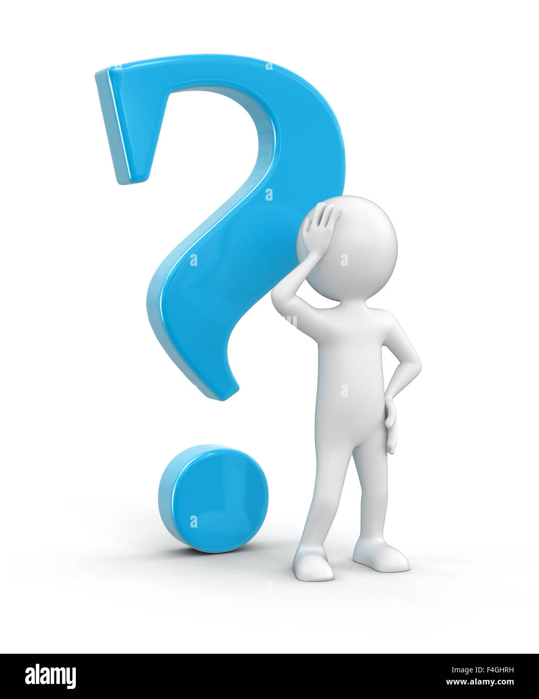Cartoon Question Mark High Resolution Stock Photography And Images Alamy