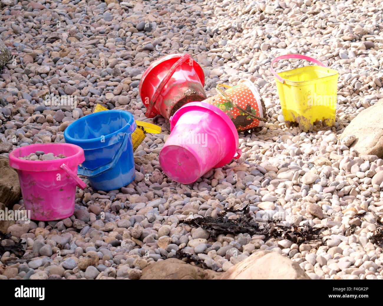 children's beach buckets