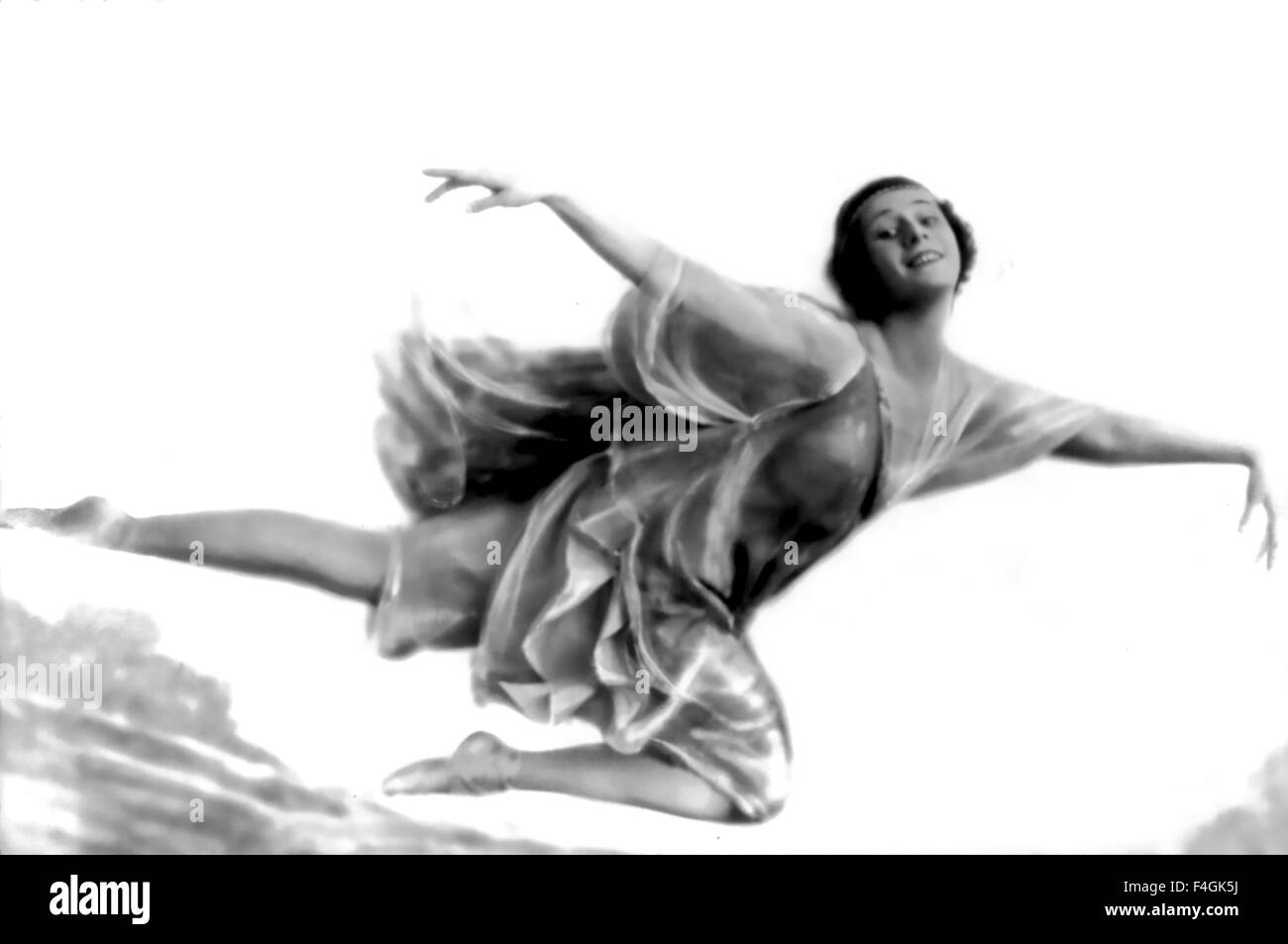 ANNA PAVLOVA (1881-1931) Russian prima ballerina in 1916 Stock Photo