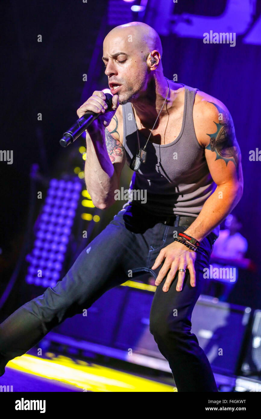 Music Group DAUGHTRY performs in North Carolina. Daughtry is an