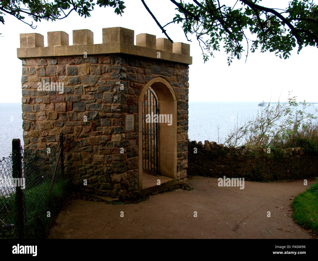 The Lookout, Erected circa 1835 by Ferdinand Beeston said to be used by the Finzel Family sugar importers to watch for ships com Stock Photo