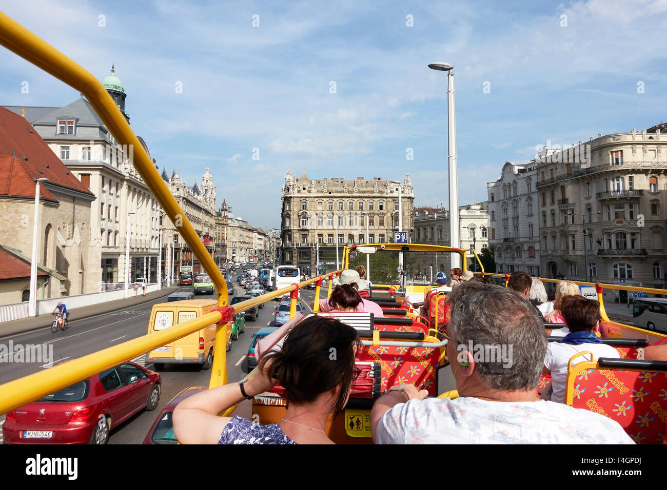 City Sightseeing Tour Bus Budapest High Resolution Stock Photography City Sightseeing Tour Bus Budapest High Resolution Stock Photography
