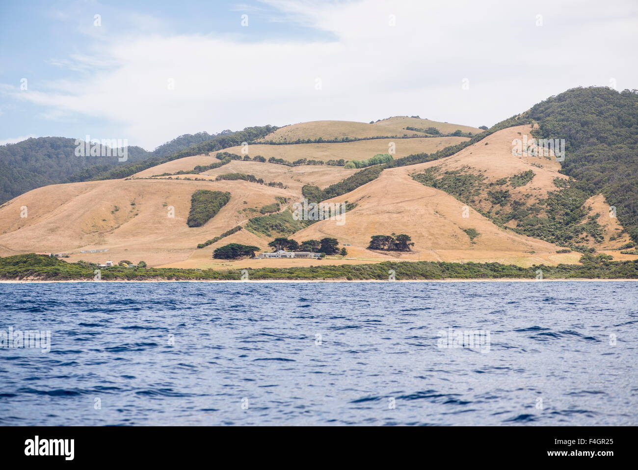 Holiday homes on the surf coast, western Victoria, Australia Stock