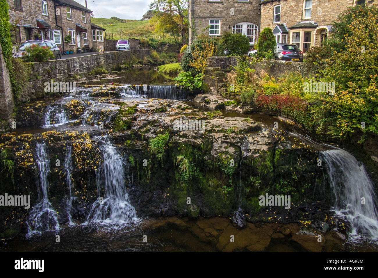 Hawes on the River Ure, Richmondshire, North Yorkshire, England. Stock Photo