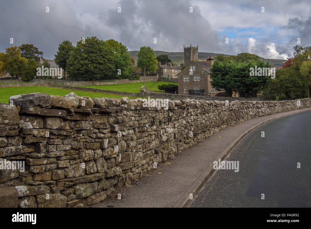 Askrigg, Richmondshire, North Yorkshire, England. Stock Photo