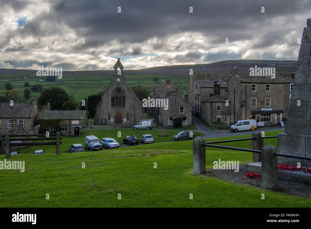 The green reeth hi-res stock photography and images - Alamy