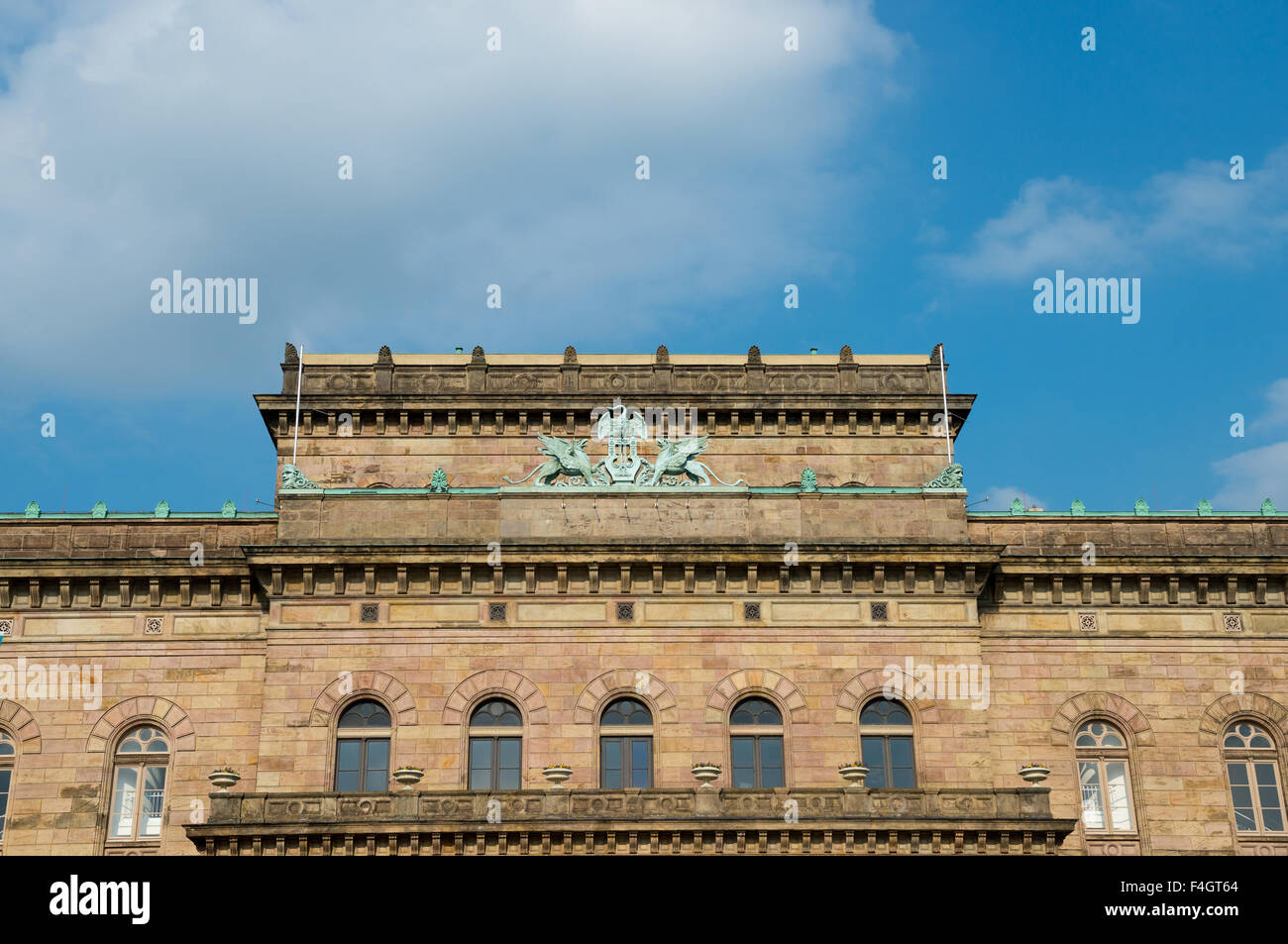 The Staatstheater (State Theater) in Braunschweig, Germany Stock Photo ...