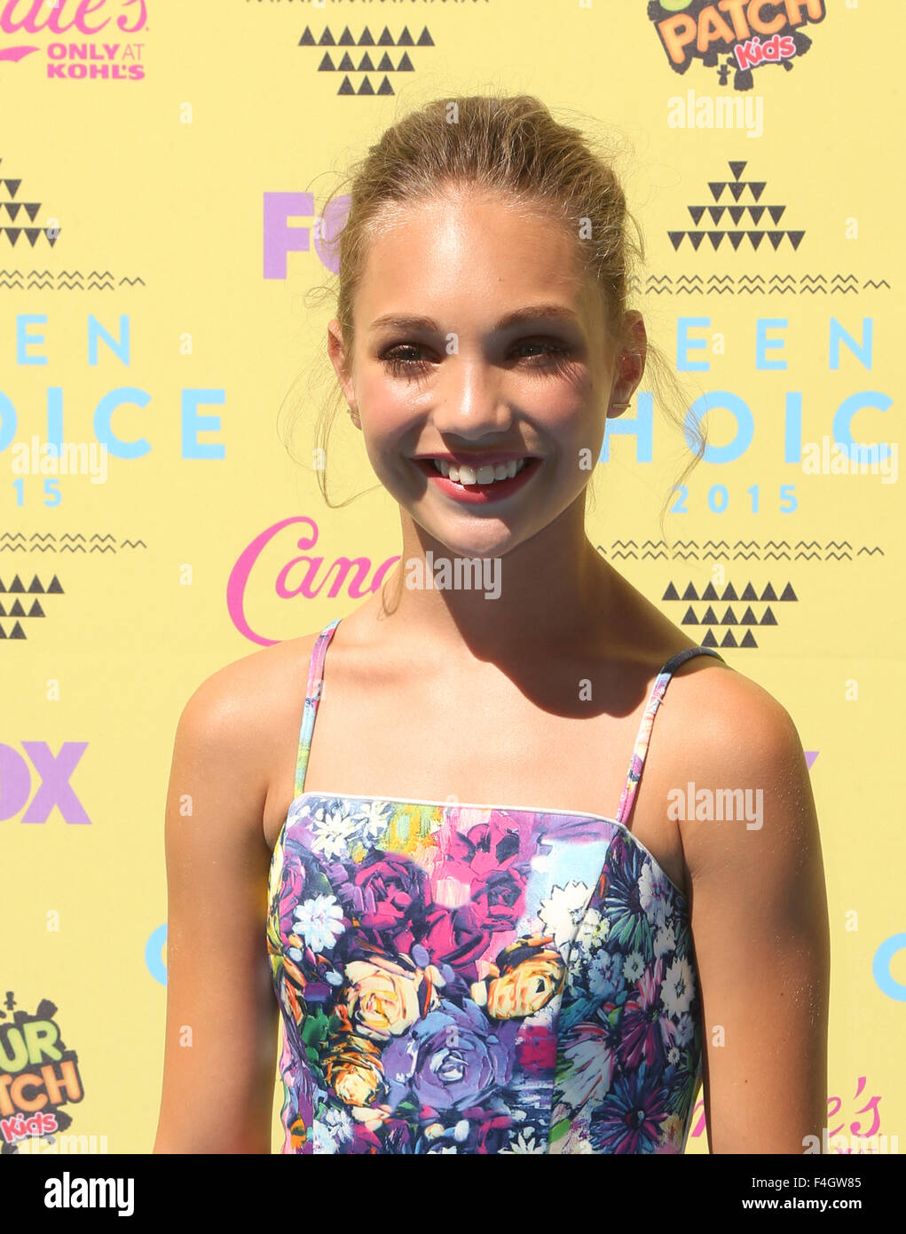 TEEN CHOICE 2015 Featuring Maddie Ziegler Where Los Angeles