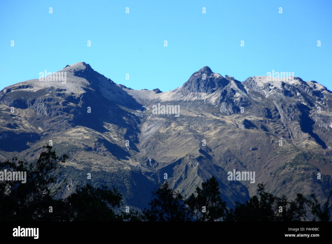Andes Mountain , Ecuador, South America Stock Photo