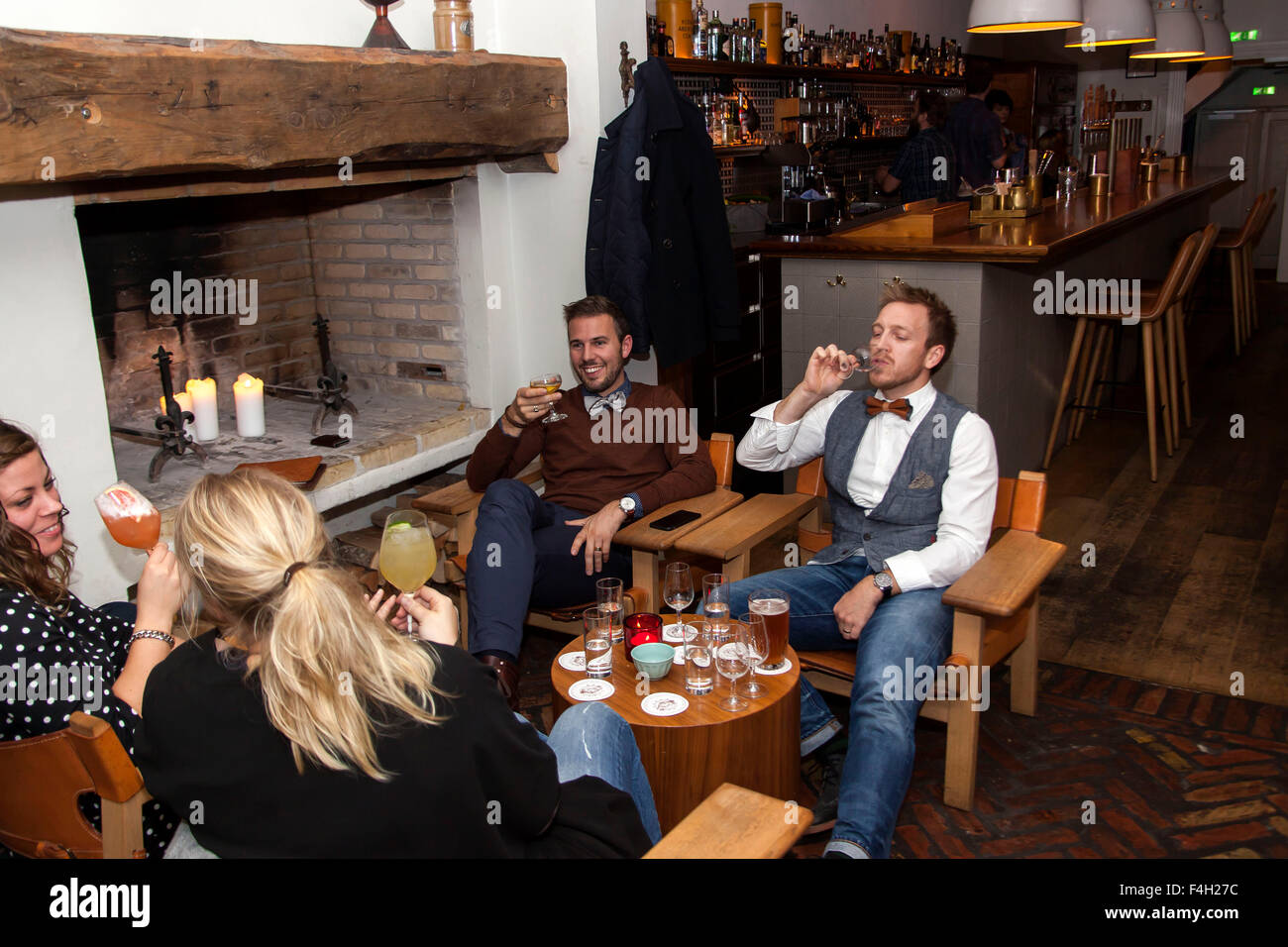 Copenhagen, Denmark, October 17th,2015. Liedkoeb is a combined 3storey