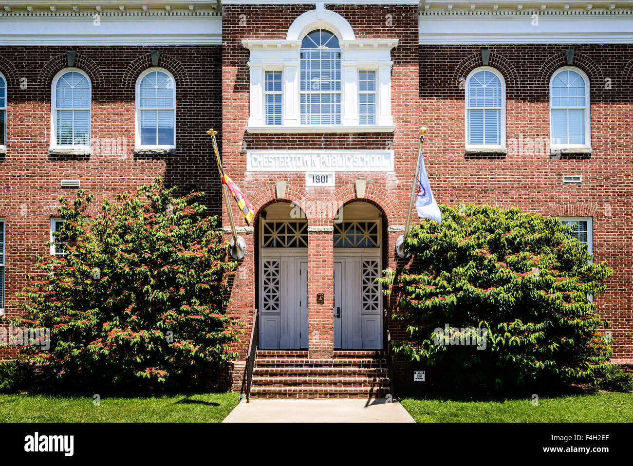 Kent County Government Center, former Chestertown Public School building, 400 High Street