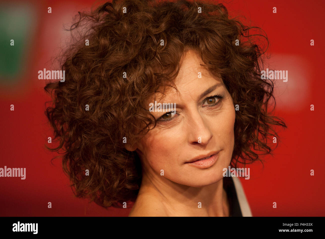 Rome, Italy. 18th Oct, 2015. Red Carpet for film 'Lo Chiamavano Jeeg Robot' at the 10th Rome Film Fest, , Roma, Italy, 17/10/15 Credit:  Stephen Bisgrove/Alamy Live News Stock Photo