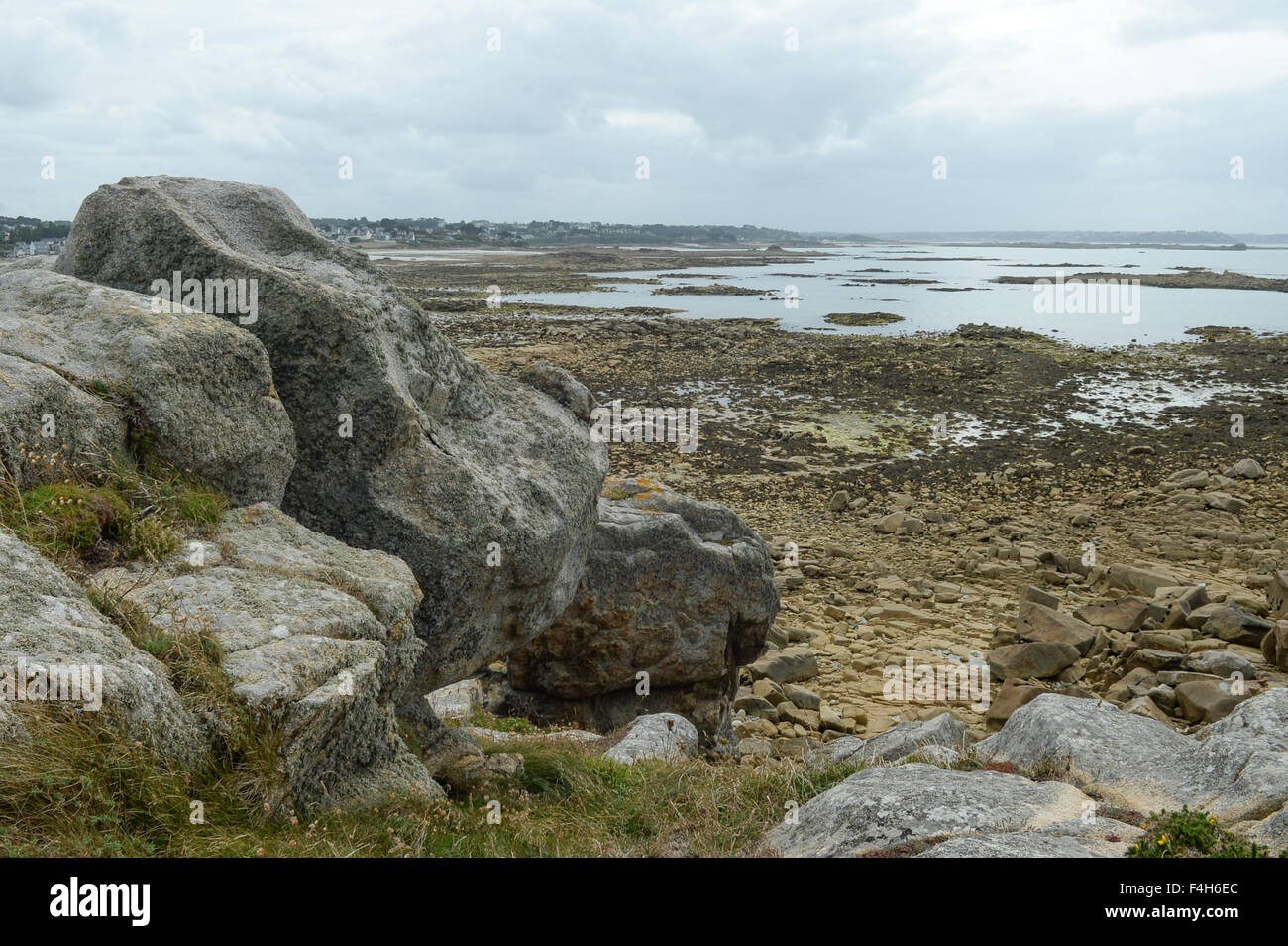 Coast of Brittany, France Stock Photo