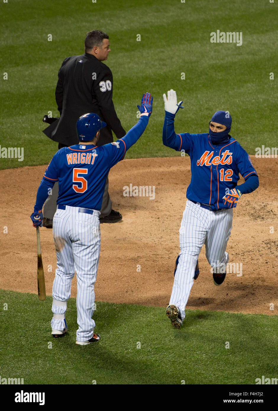 Mets Juan Lagares L Hits Grand Editorial Stock Photo - Stock Image