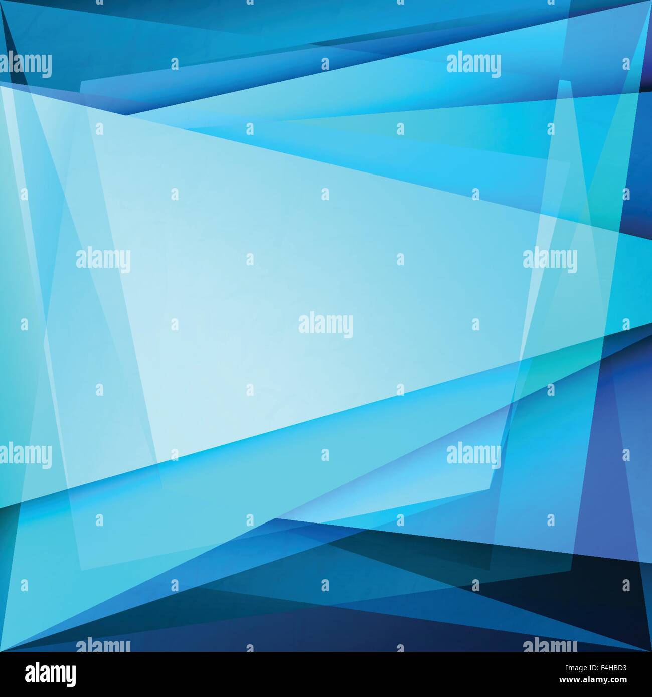Abstract Background With Blue Frame Over Transparent Glass Surface