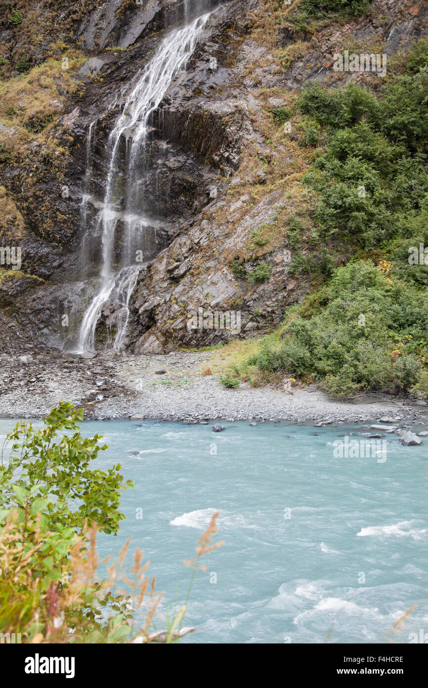 Bridal veil falls alaska hires stock photography and images Alamy