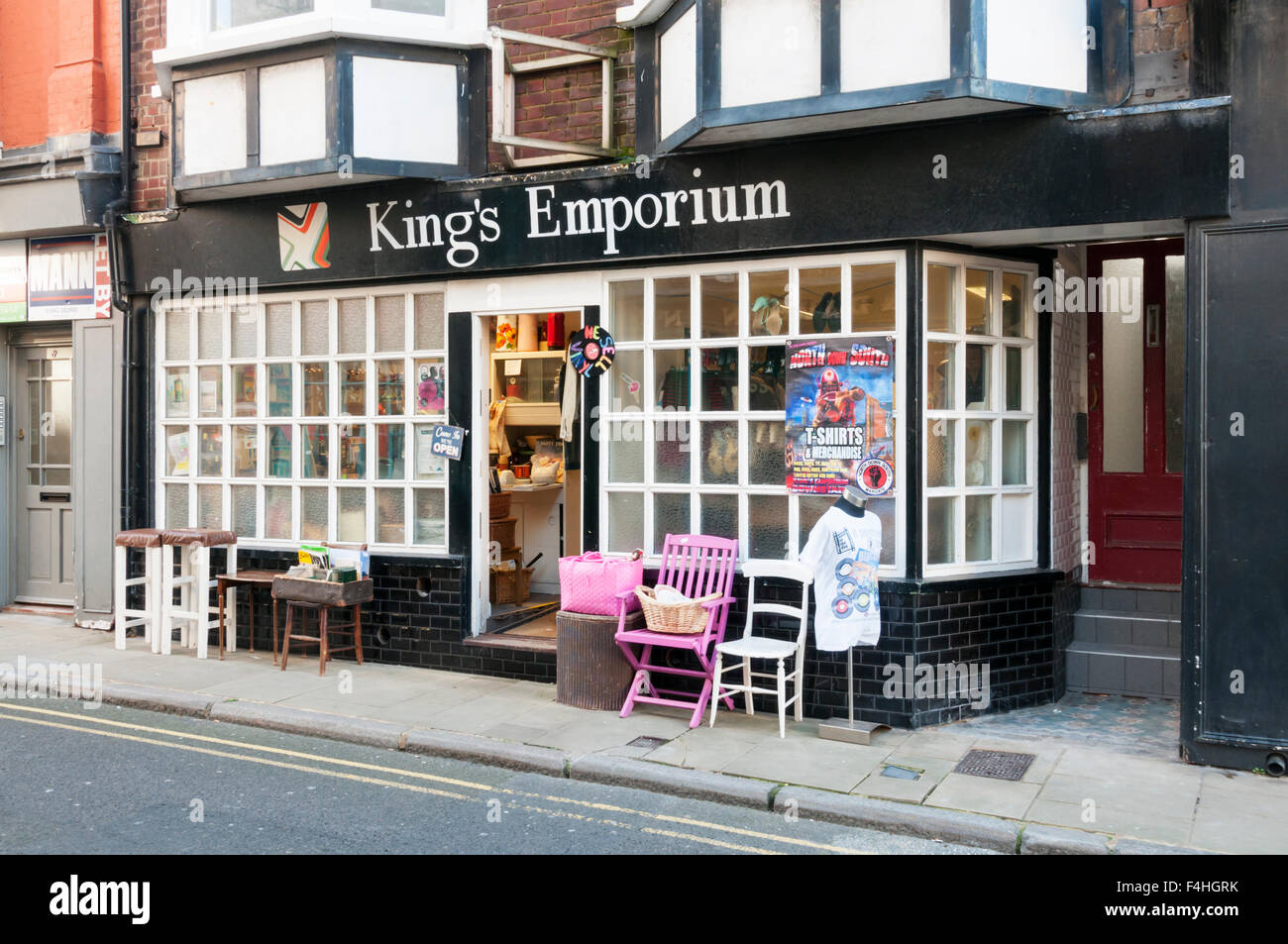 King's Emporium in Margate Old Town Stock Photo Alamy