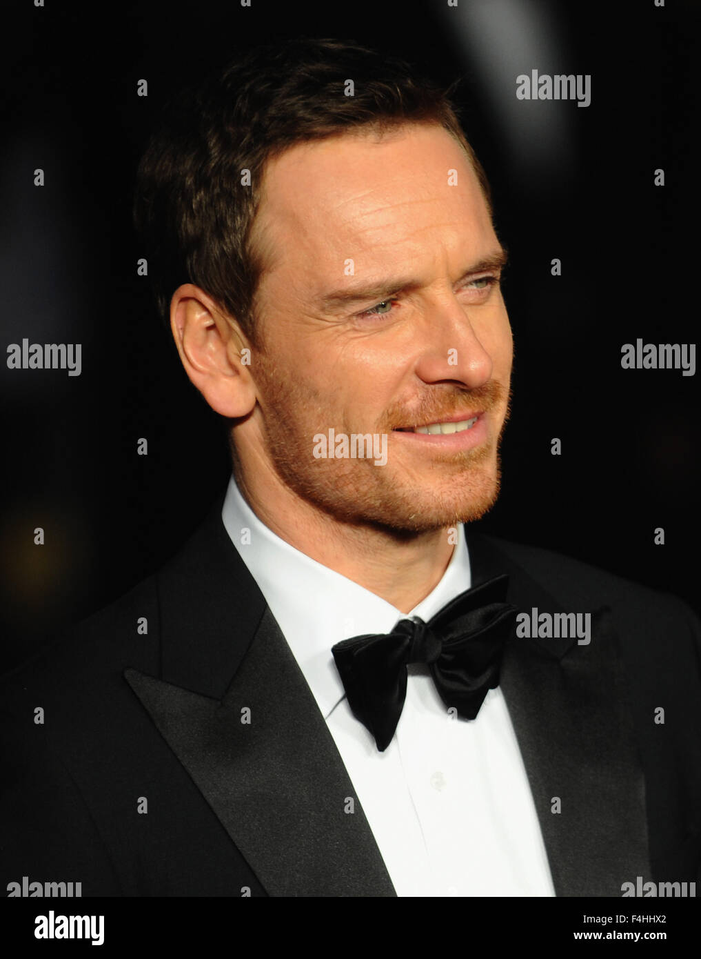 London, UK. 18th Oct, 2015. Michael Fassbender attends a gala screening of 'Steve Jobs' on the closing night of the BFI London Film Festival at Odeon Leciester Square. Credit:  Ferdaus Shamim/ZUMA Wire/Alamy Live News Stock Photo