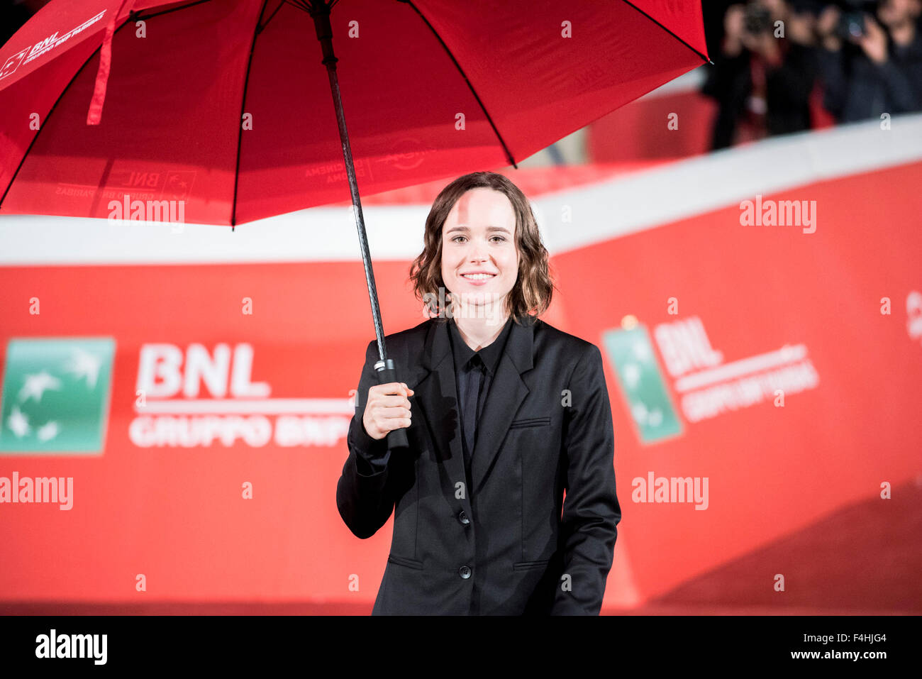 Rome, Italy. 18th Oct, 2015. Ellen Page attends the red carpet for the film "Freeheld" at 10th Rome Film Festival Pictured: Ellen Page. Credit:  Massimo Valicchia/Alamy Live News Stock Photo