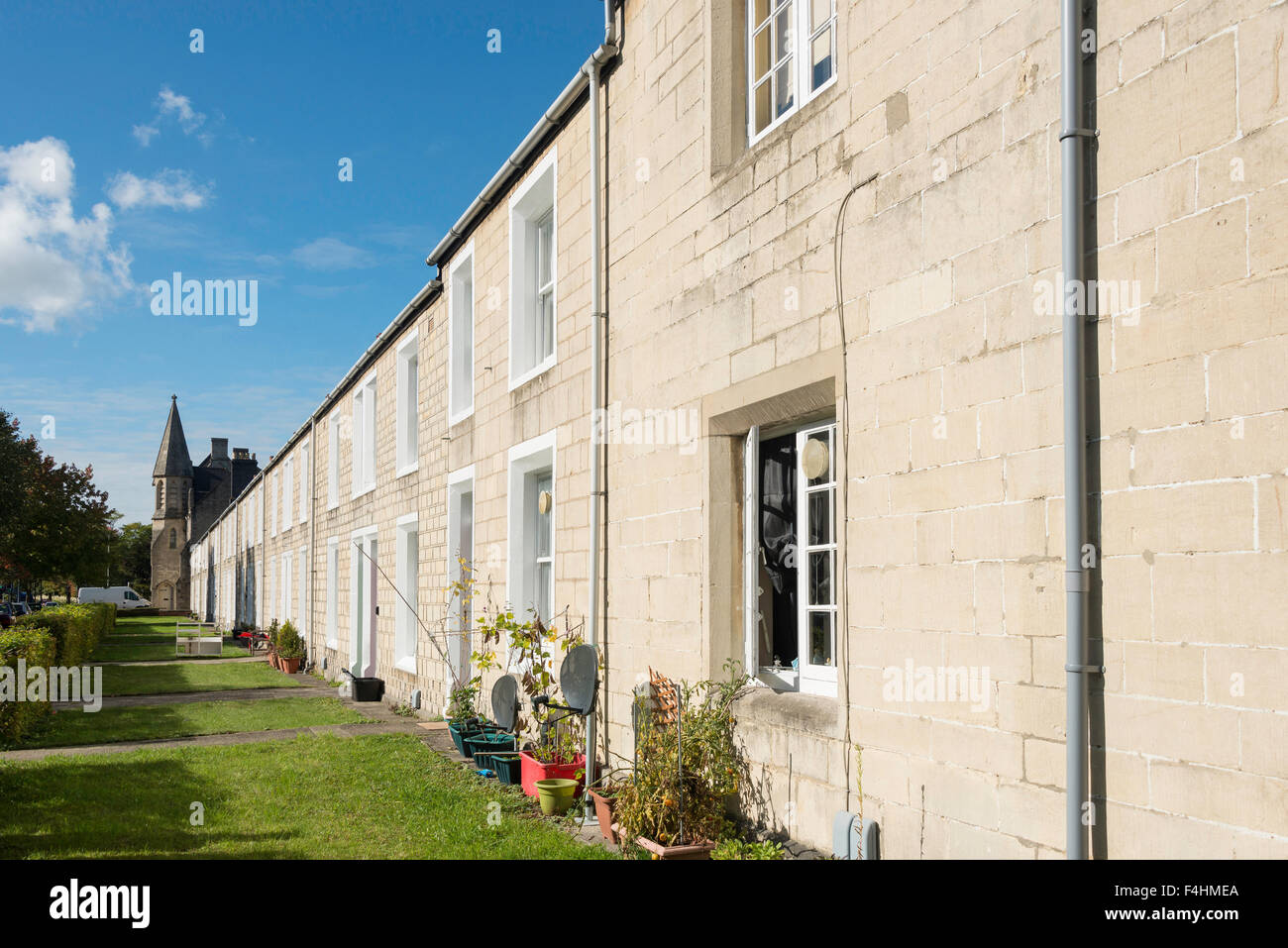 Row of 19th century terraced cottages, Faringdon Road, Swindon