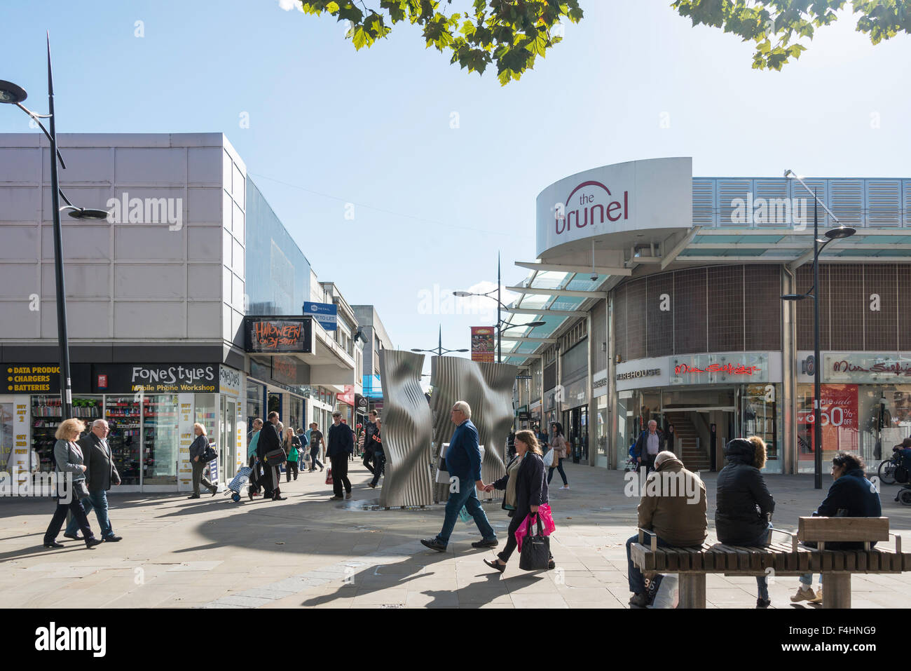 The Brunel Shopping Centre, Regent Street, Swindon, Wiltshire, England, United Kingdom Stock Photo
