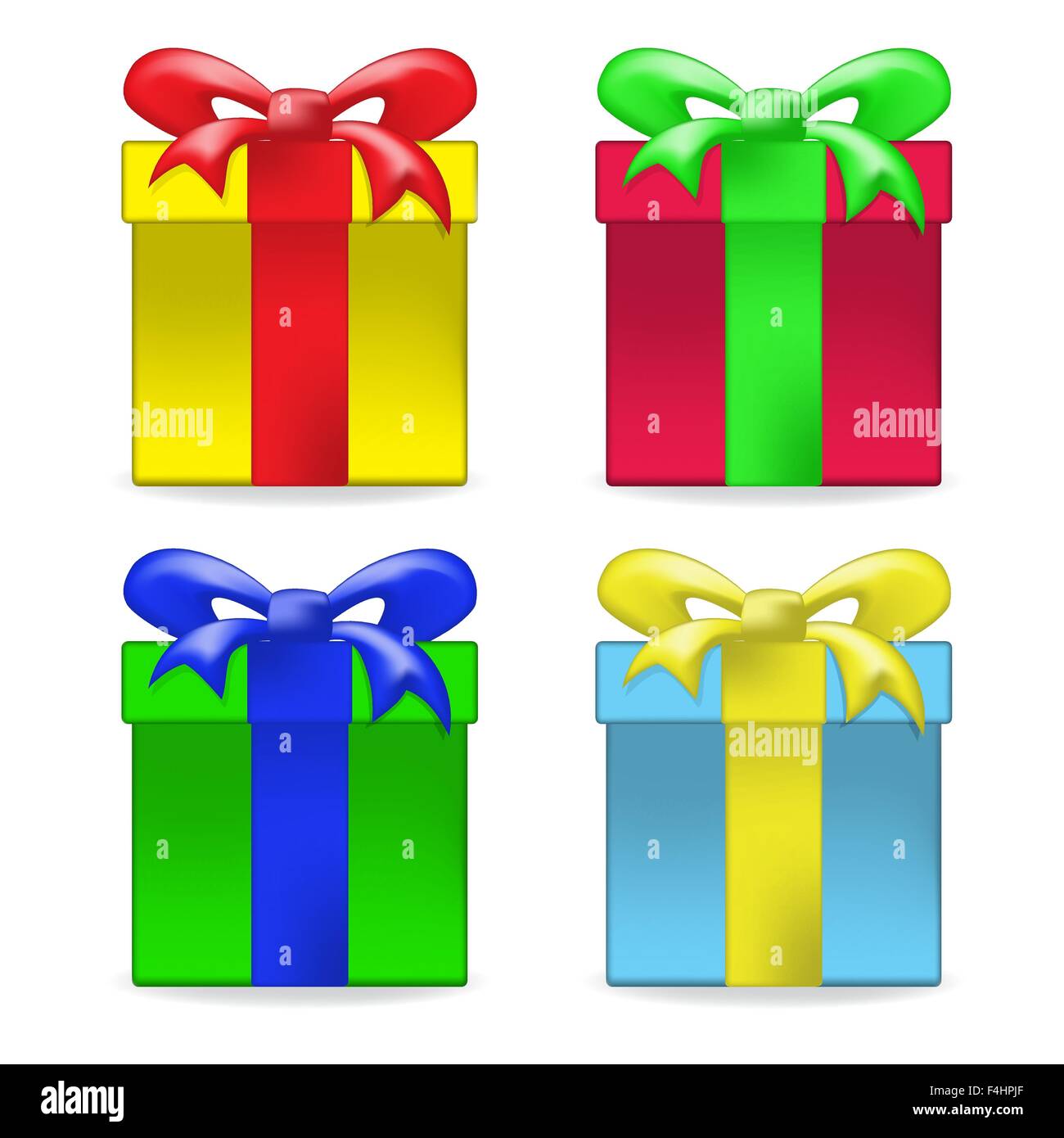 vector gift box set Stock Vector Image & Art - Alamy