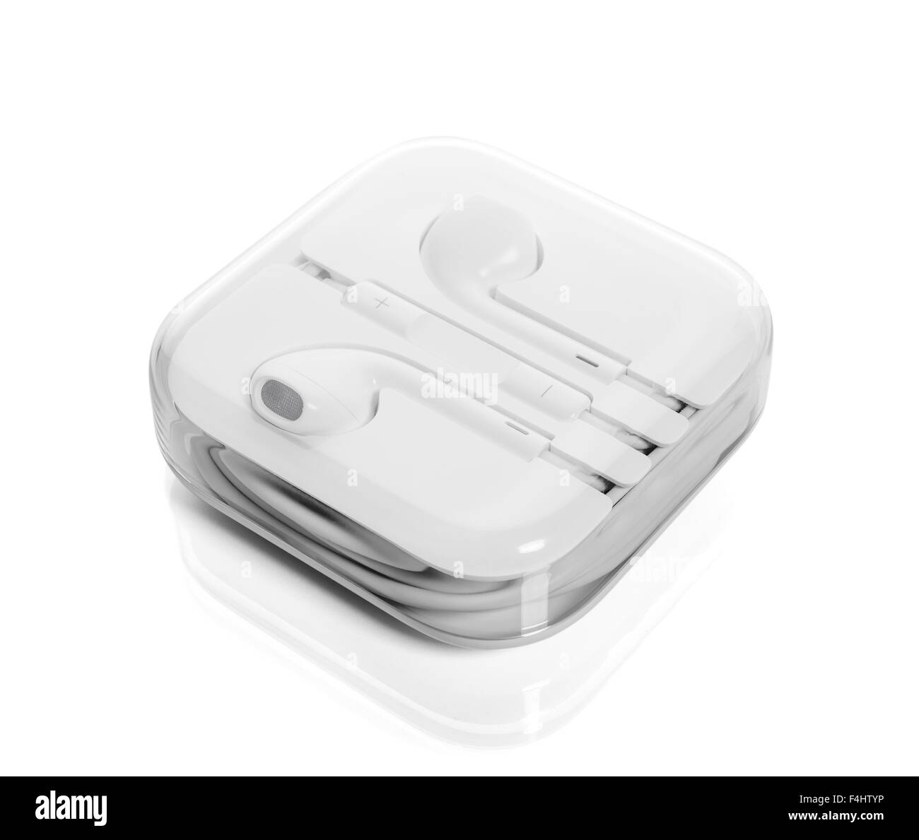 Headphones on a white background, isolated Stock Photo