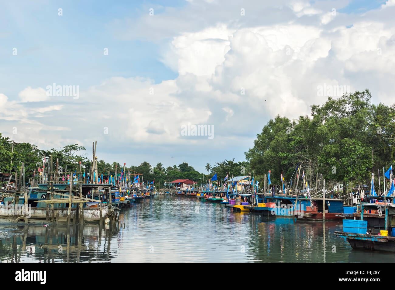 Wooden fisherman boat hi-res stock photography and images - Alamy