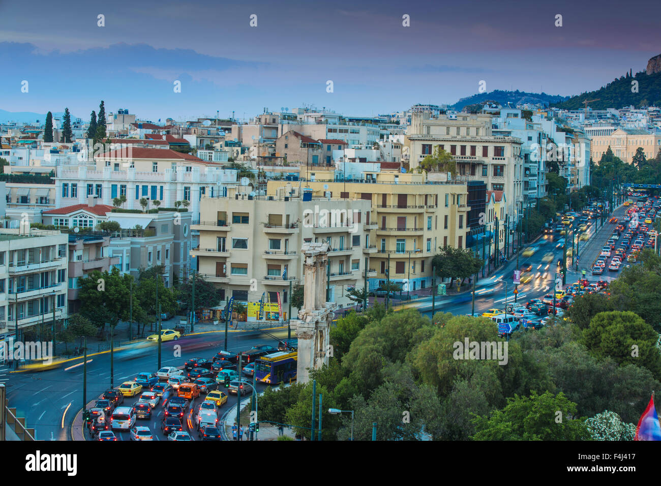 View of Leoforos Vasilissis Amalias towards