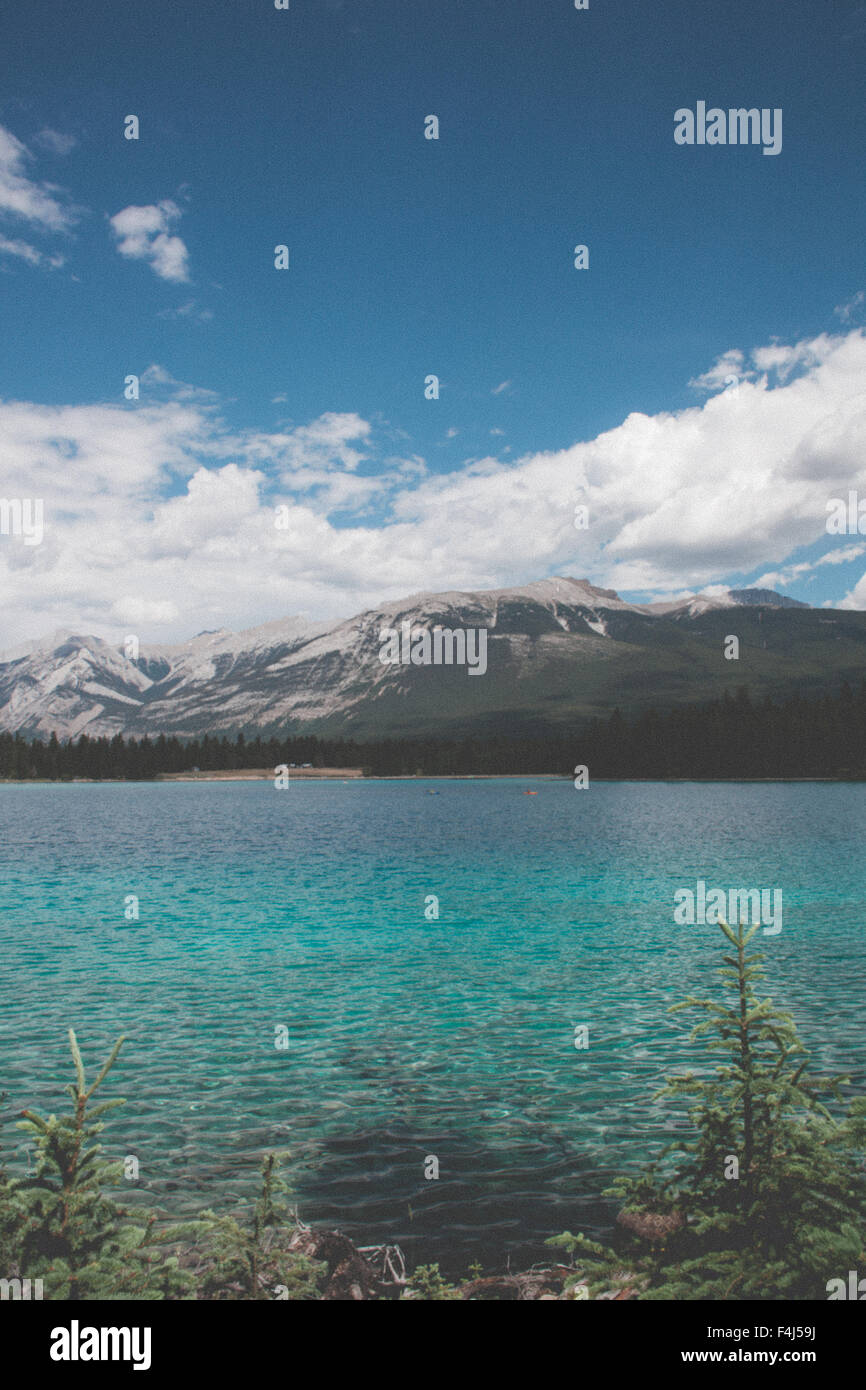 Beautiful travel images of Jasper, Canada Stock Photo