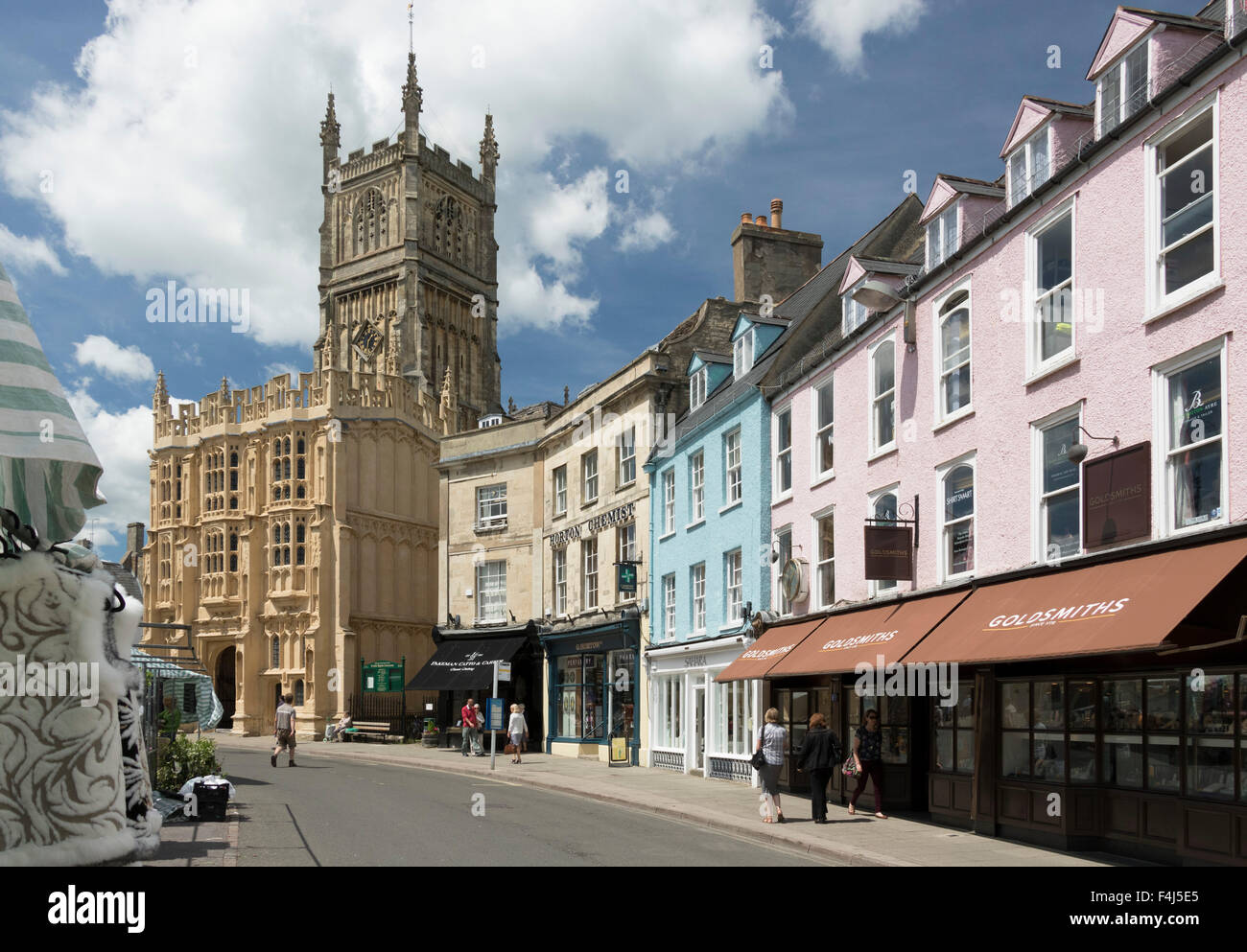 Church of St. John Baptist, Cirencester, Gloucestershire, England, United Kingdom, Europe Stock Photo