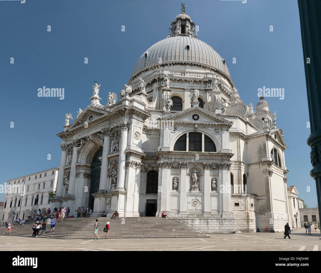 Church of Santa Maria della Salute, Venice, UNESCO World Heritage Site, Veneto, Italy, Europe Stock Photo