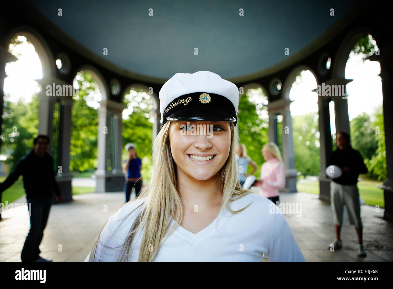 A group of students, Sweden Stock Photo Alamy