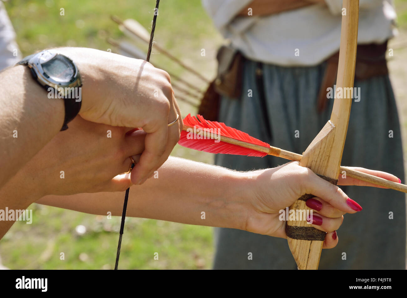 Archery equipment hi-res stock photography and images - Alamy